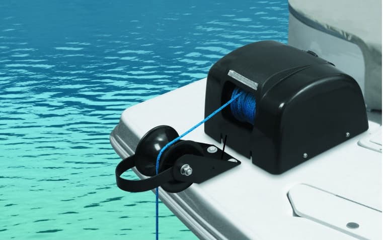 Electric Anchor Winch Freshwater with second switch 45LBS